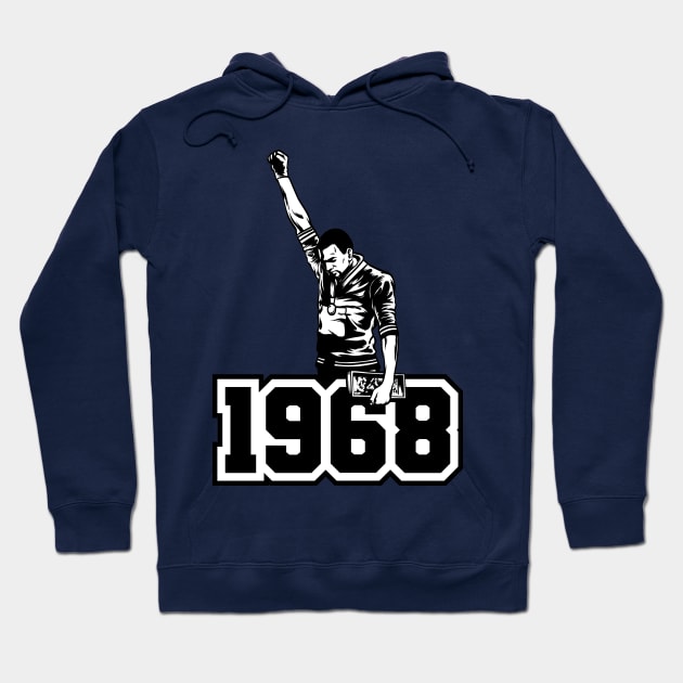 Black Power Salute Olympic 1968 Hoodie by MimimaStore